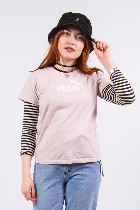 Puma Vintage Y2K Baby Pink T-Shirt