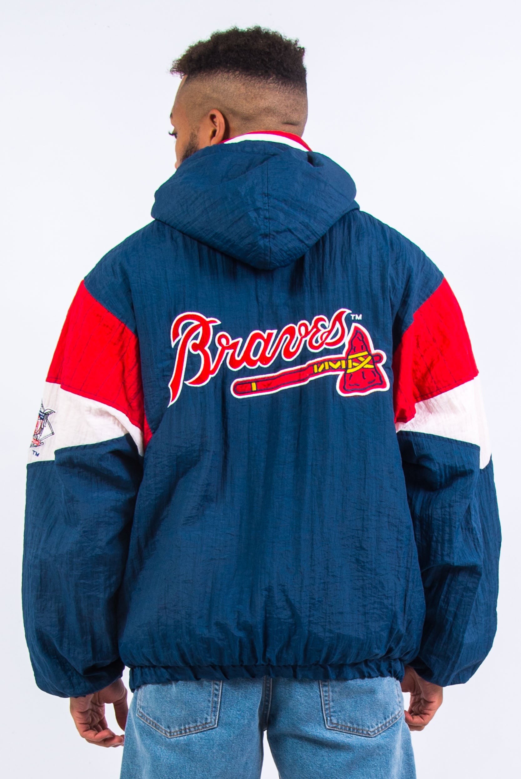 90's Starter Atlanta Braves Padded Jacket – The Vintage Scene