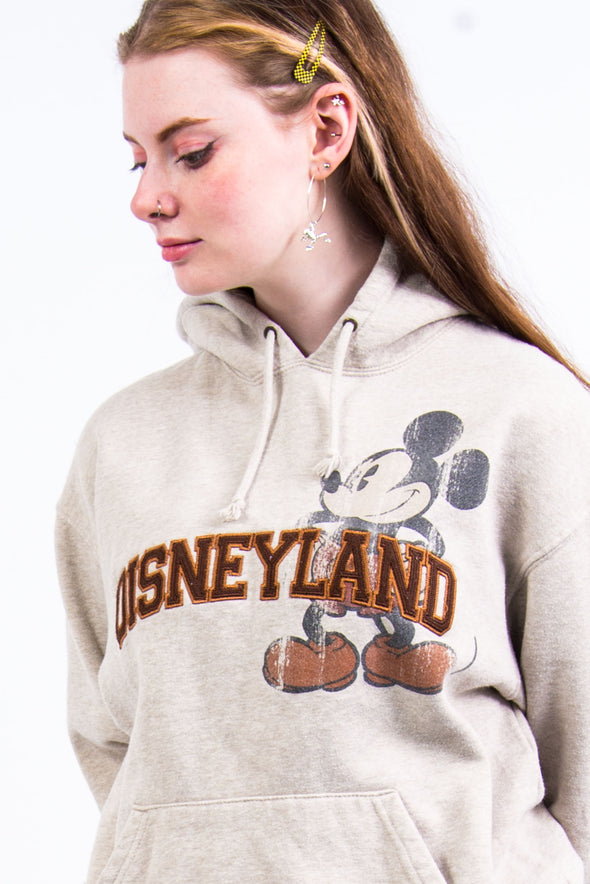 Vintage Embroidered Disneyland Hooded Sweatshirt