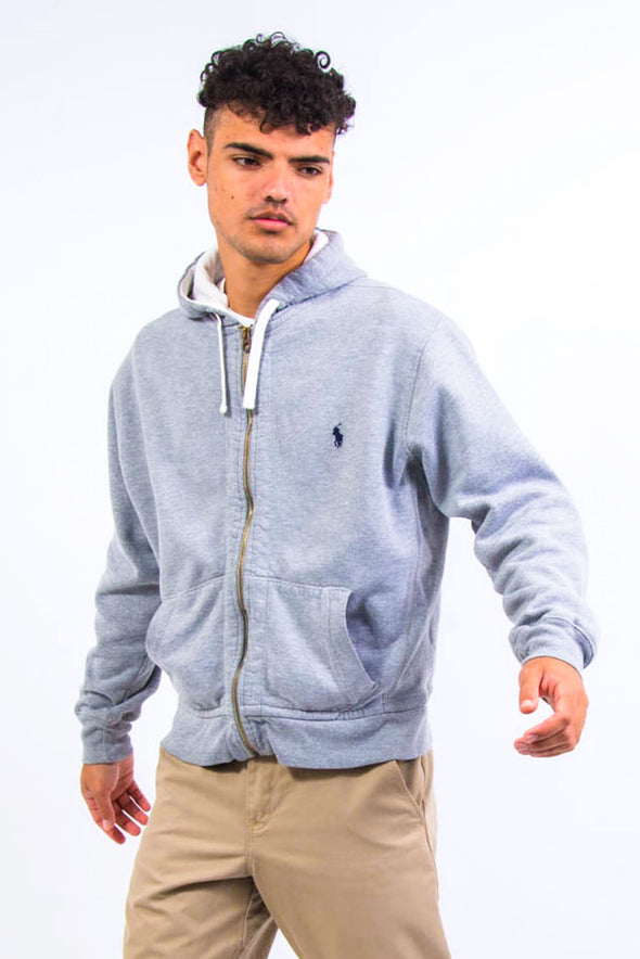 Ralph Lauren Grey Hoodie Sweatshirt