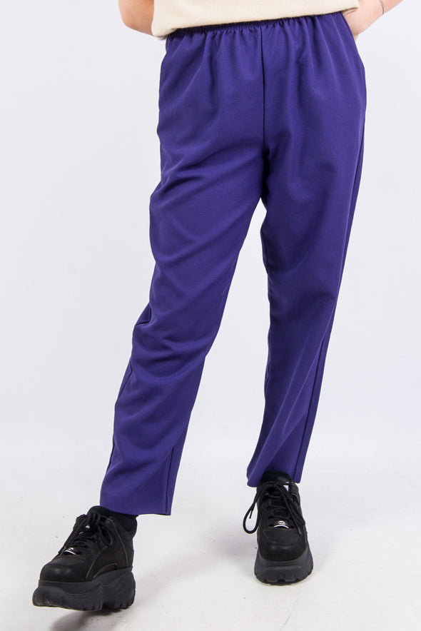 Vintage 90's Purple High Waist Trousers