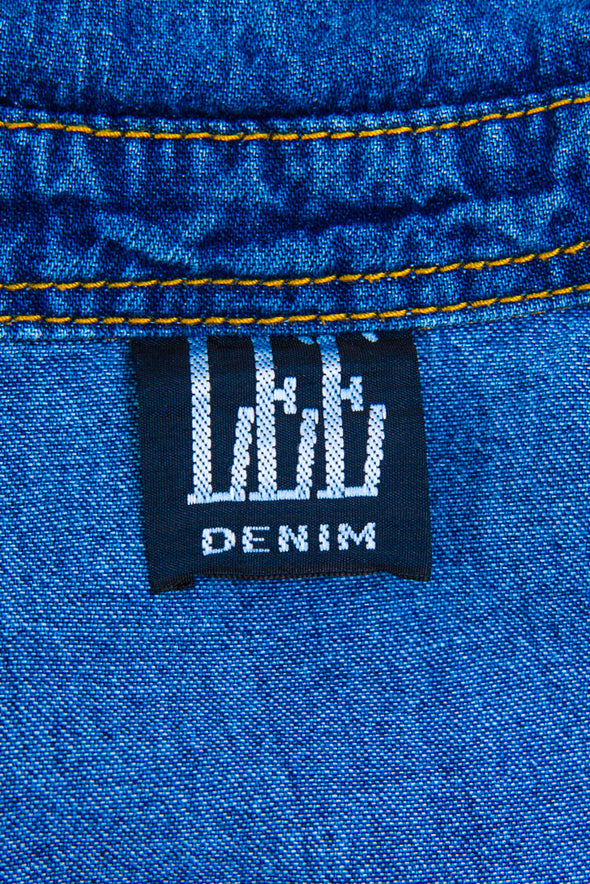 90's Lee Blue Denim Shirt