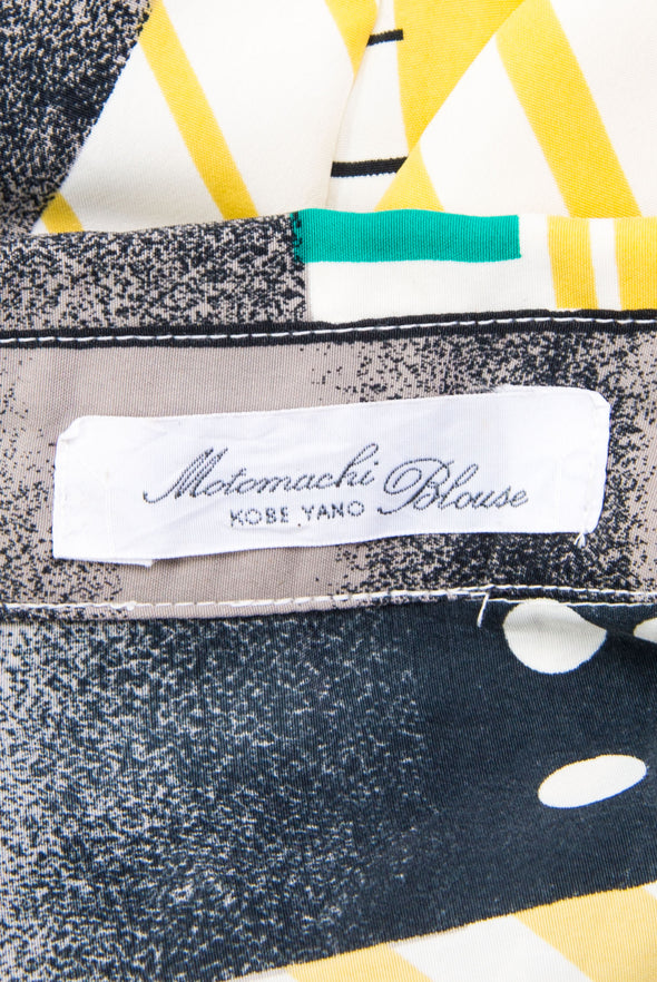 Vintage 90's Abstract Print Shirt