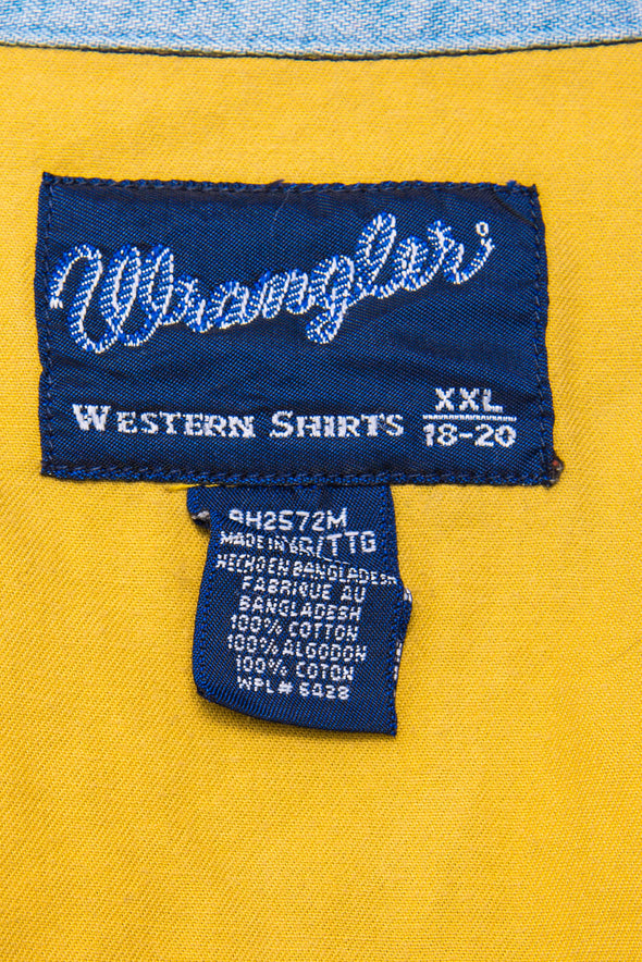 Vintage 90's Wrangler Western Shirt
