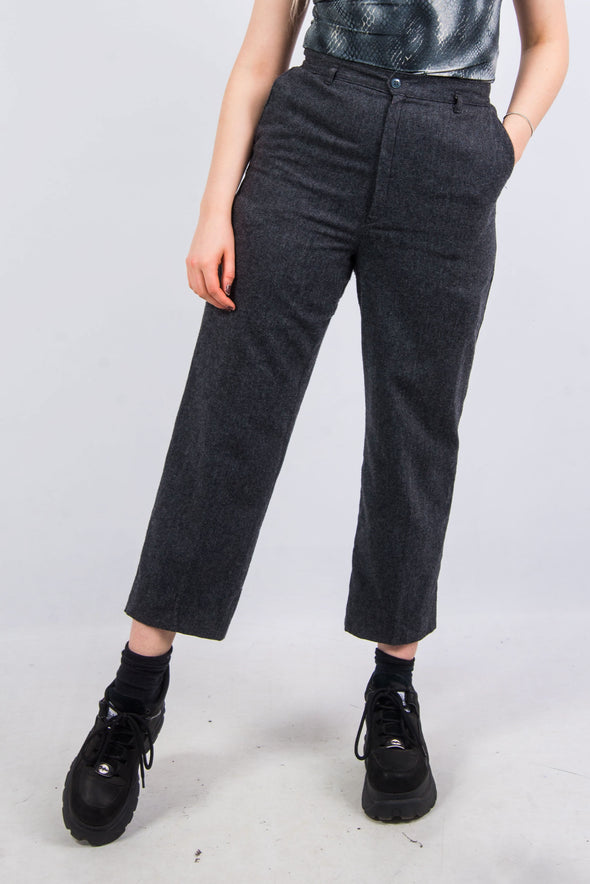 Vintage 90's Grey High Waist Trousers