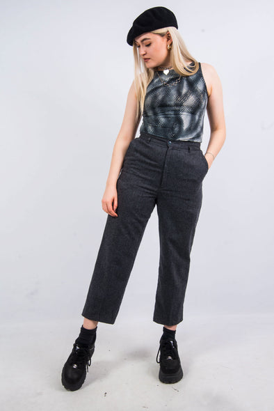 Vintage 90's Grey High Waist Trousers