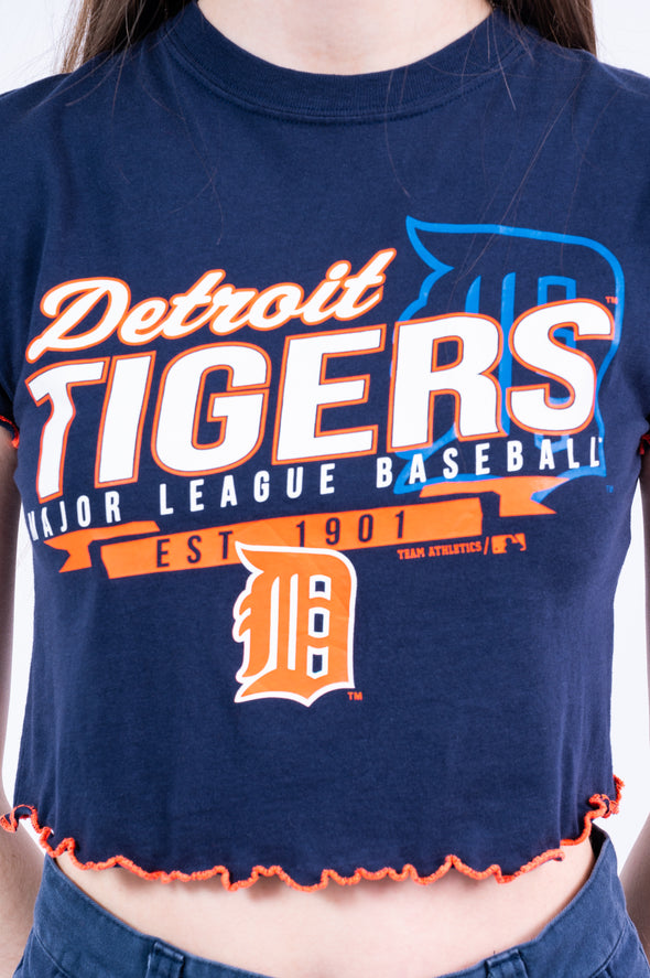 Rework Detroit Tigers Baseball Baby T-Shirt