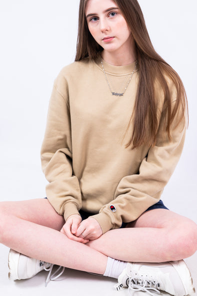 Vintage Champion Beige Sweatshirt