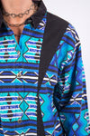Vintage 90's Aztec Pattern Festival Shirt