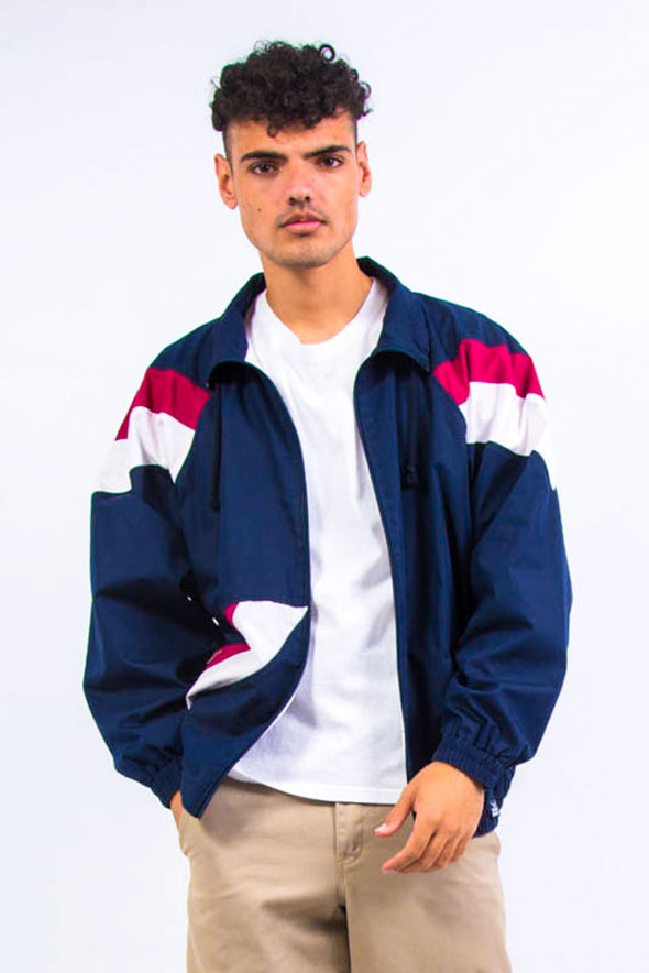 90's Colour Block Windbreaker Jacket