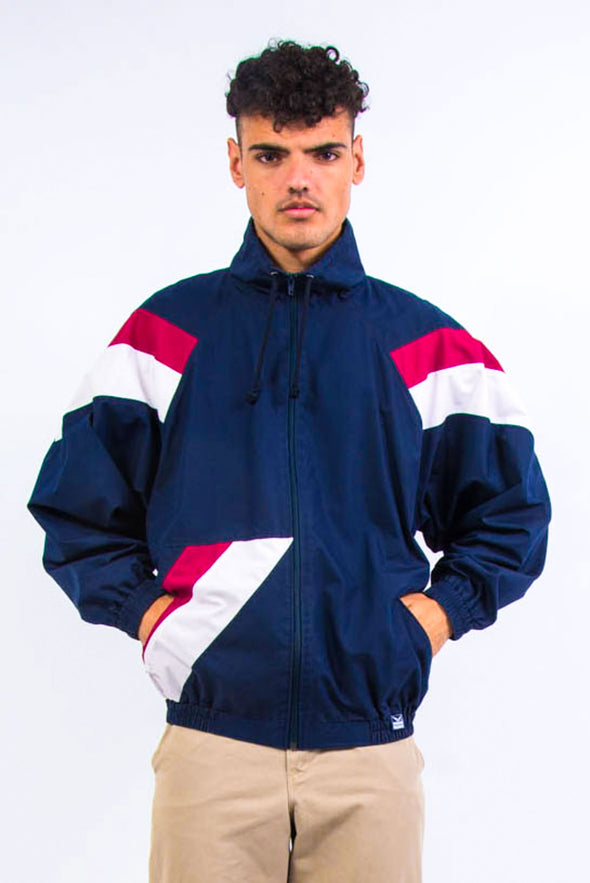90's Colour Block Windbreaker Jacket