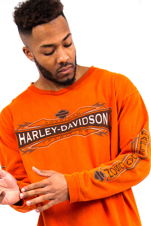Vintage Harley Davidson Long Sleeve T-Shirt