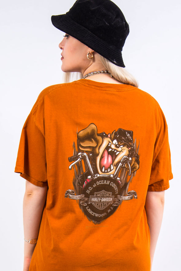 Harley Davidson Looney Tunes New Jersey T-Shirt