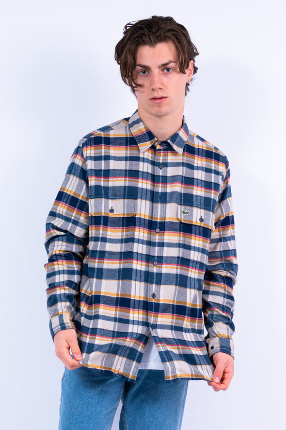00's Lacoste Flannel Shirt
