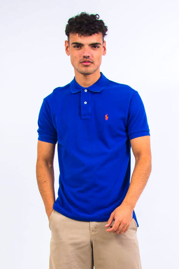 Vintage Blue Ralph Lauren Polo T-Shirt