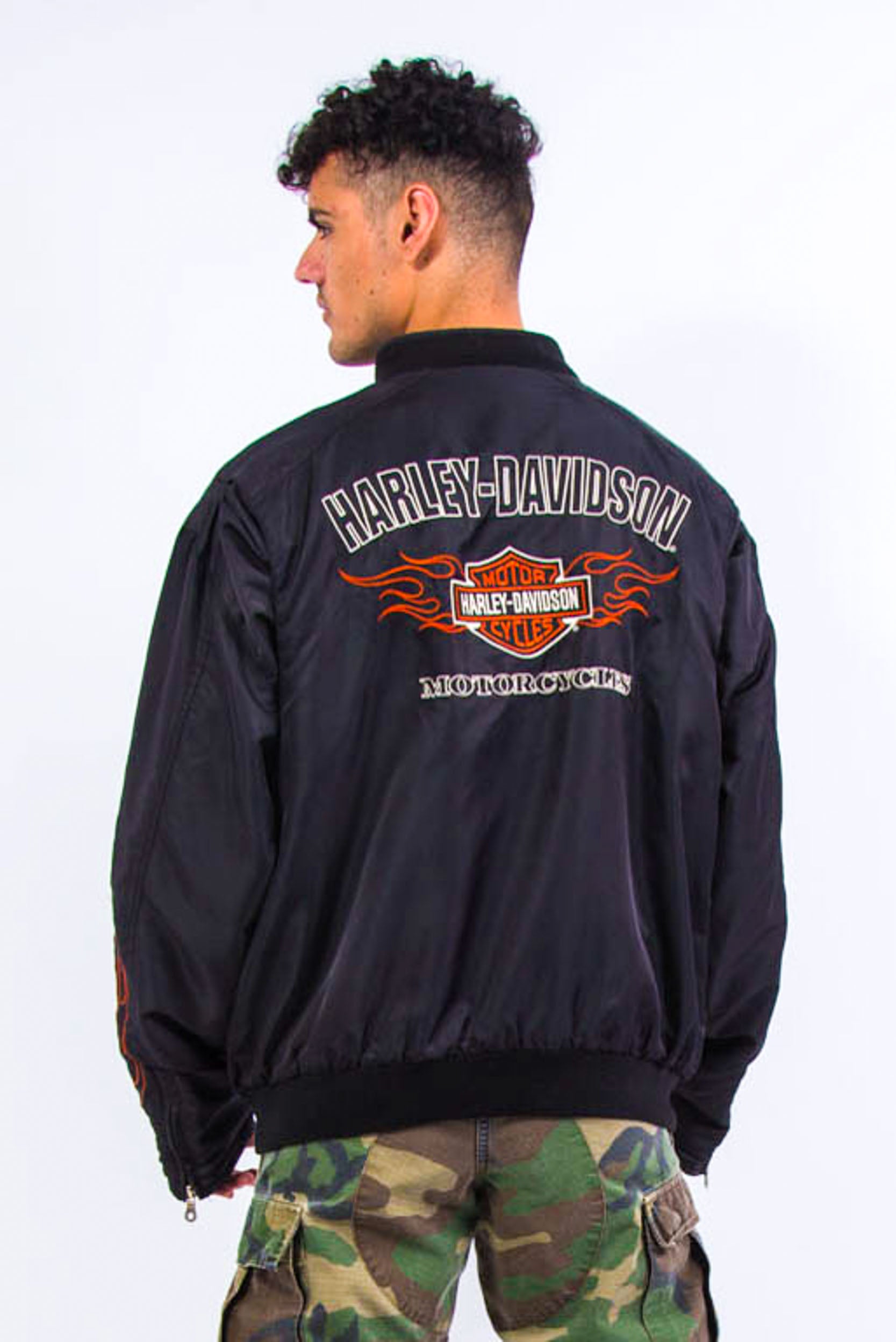 Harley-Davidson | Jackets & Coats | Harley Davidson Camo Leather Jacket |  Poshmark