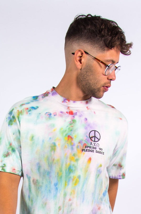 Vintage Tie Dye College Honor Society T-Shirt