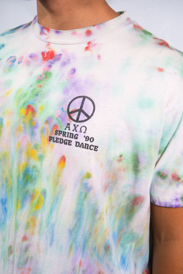 Vintage Tie Dye College Honor Society T-Shirt