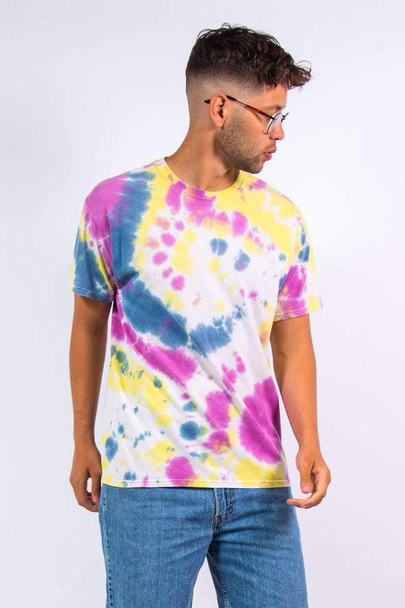 Vintage Multicoloured Tie Dye T-Shirt
