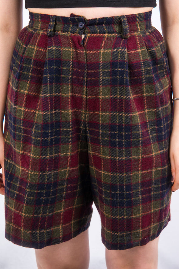 Vintage 90's Tartan Shorts