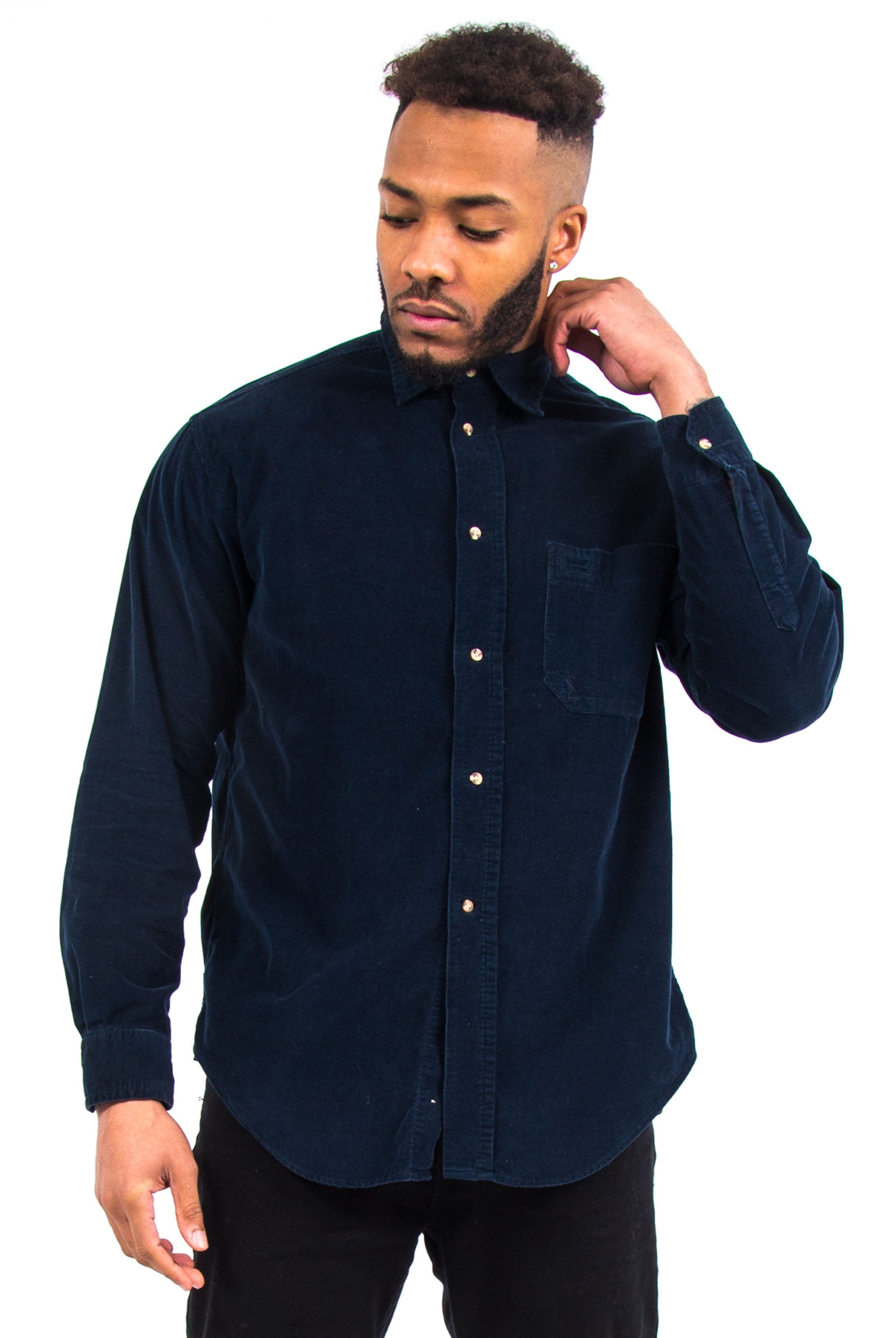 90's Yves Saint Laurent Cord Shirt – The Vintage Scene