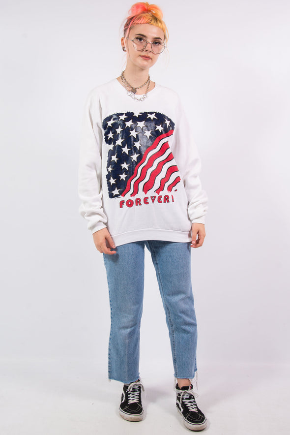 Vintage 90's America Forever Sweatshirt