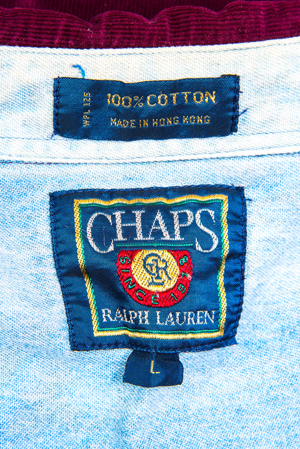 90's Ralph Lauren Chaps Cord Shirt