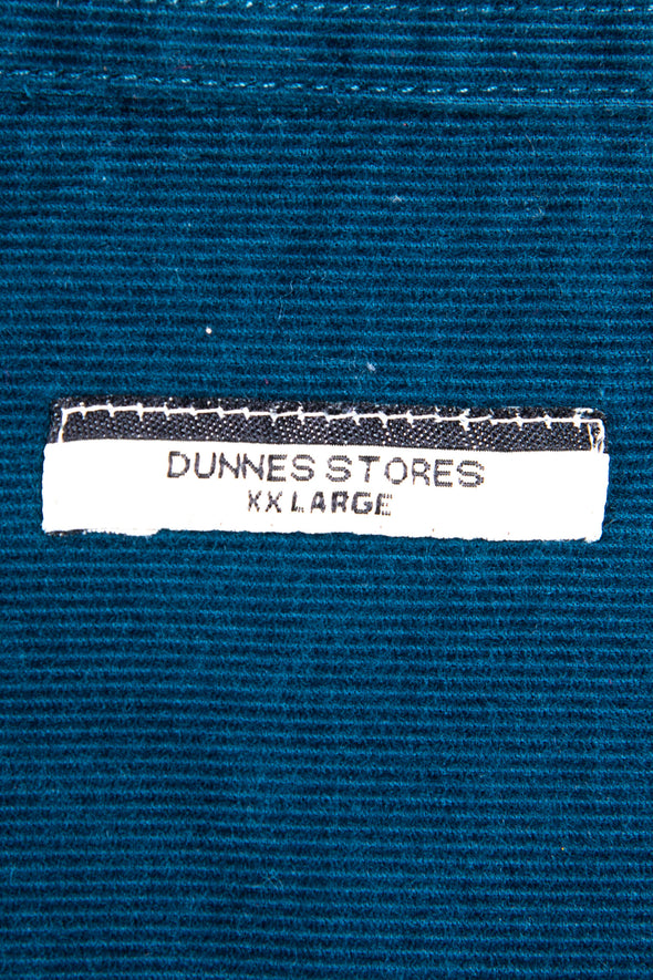 90's Vintage Blue Cord Shirt