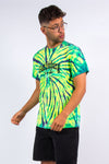 Vintage Neon Spiral Tie Dye Gatlinburg T-Shirt