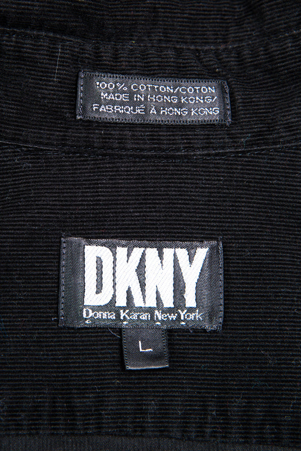 Vintage DKNY Black Cord Shirt