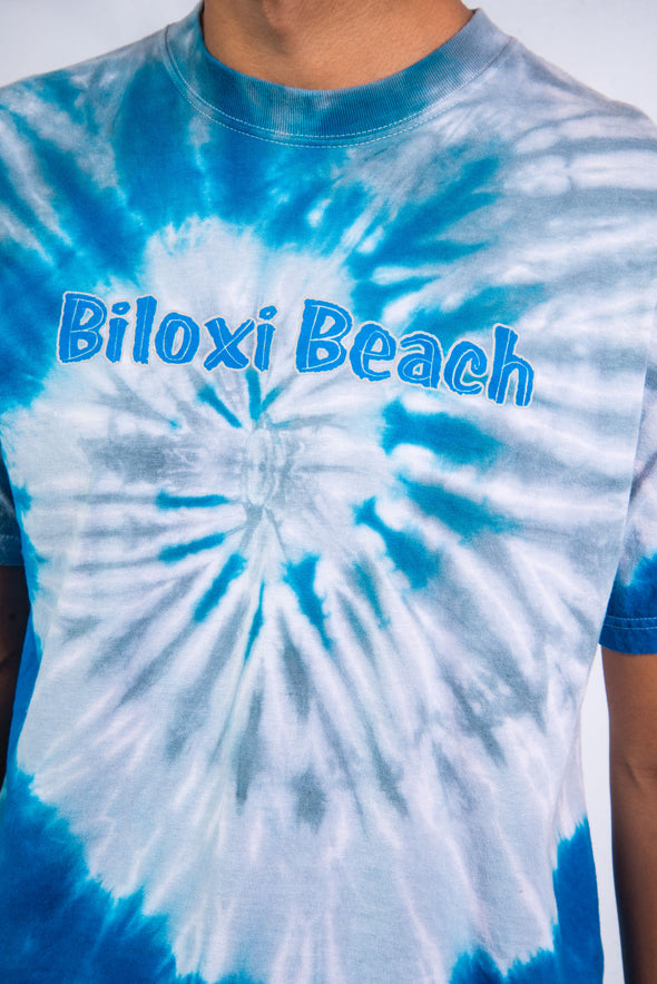 90's Biloxi Beach Tie Dye T-Shirt