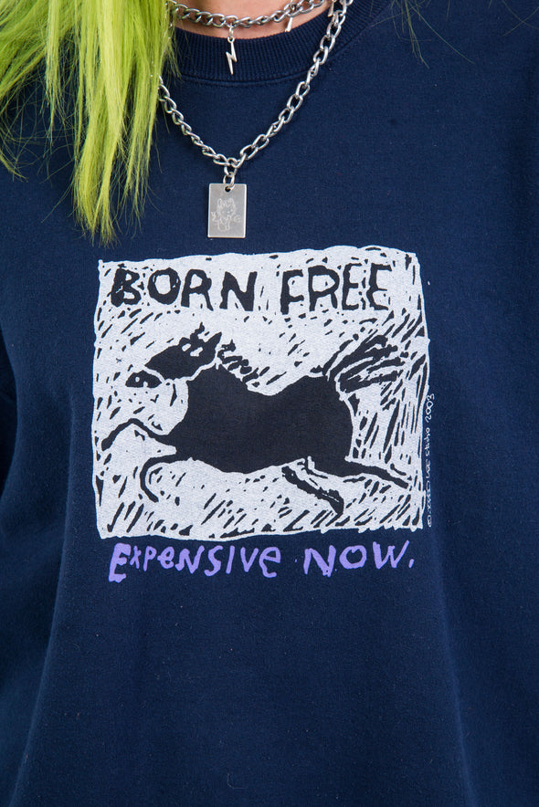 Vintage 90's Born Free Sweatshirt