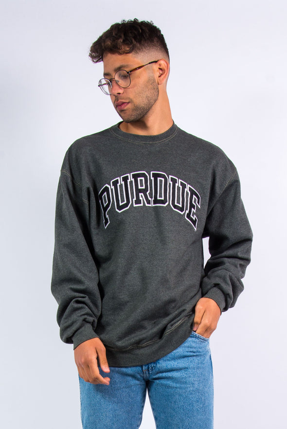 Champion Purdue University Spell Out Sweatshirt