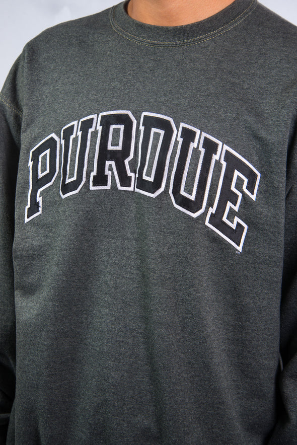 Champion Purdue University Spell Out Sweatshirt