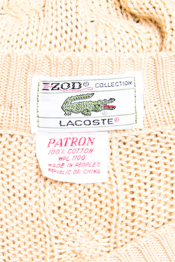 Vintage 90's Lacoste Sweater Vest