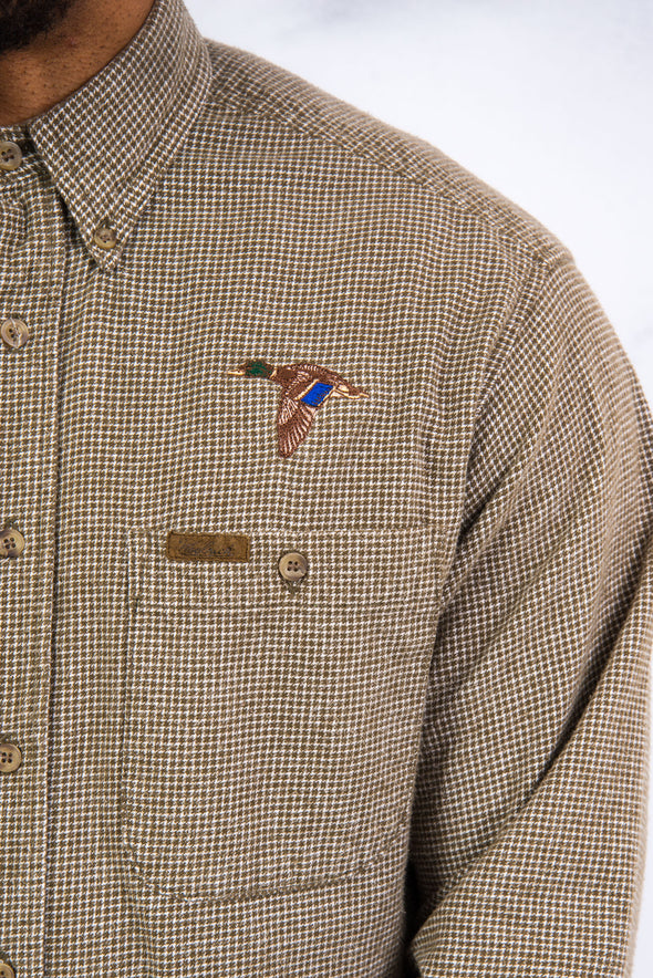 90's Vintage Woolrich Dogtooth Shirt
