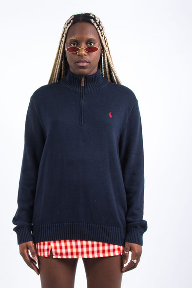 Vintage Ralph Lauren 1/4 Zip Knit jumper