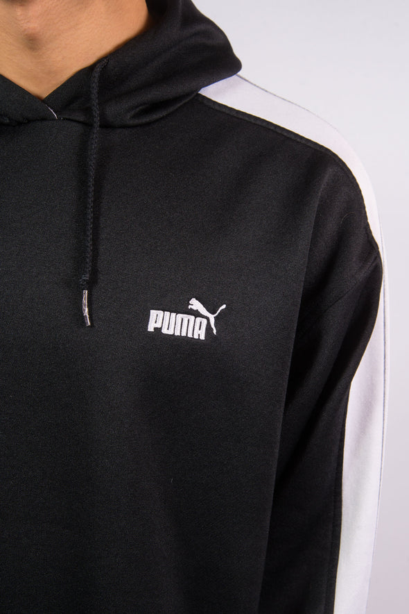 90's vintage Puma black hoodie