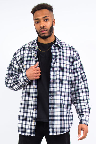 00's Checked Flannel Shirt