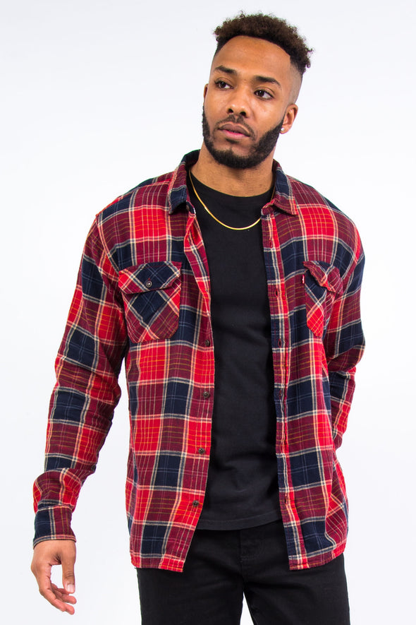 Levi's Red Check Flannel Shirt