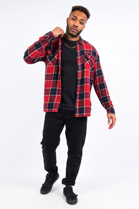 Levi's Red Check Flannel Shirt