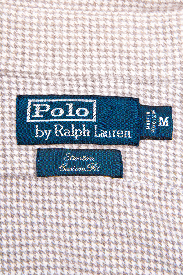 90's Ralph Lauren Dogtooth Flannel Shirt