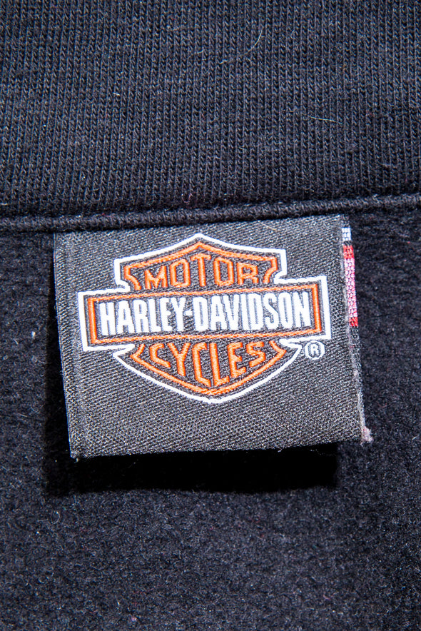 Vintage Harley Davidson Zip Sweatshirt Jacket