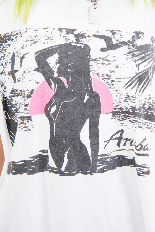 Vintage 90's Aruba Souvenir T-Shirt