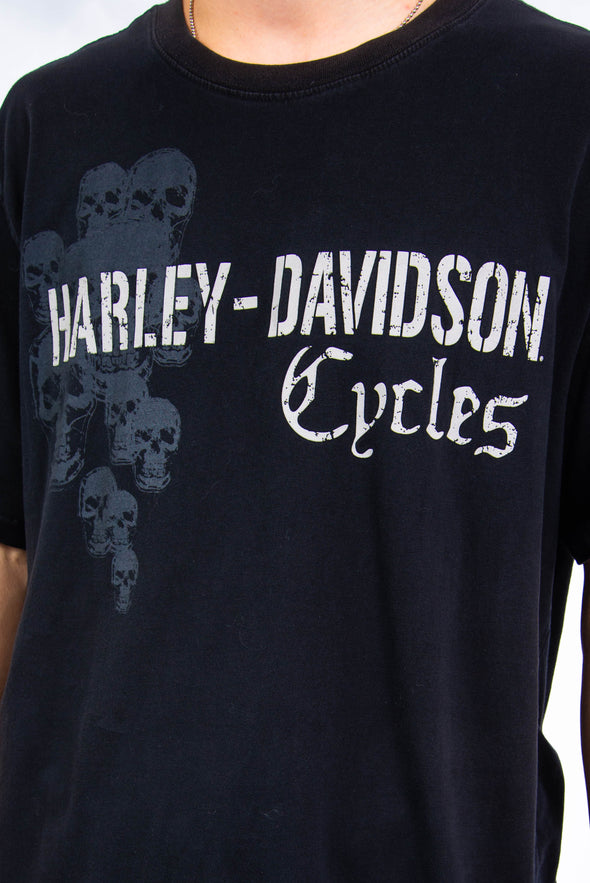 Vintage Harley Davidson Skull T-Shirt