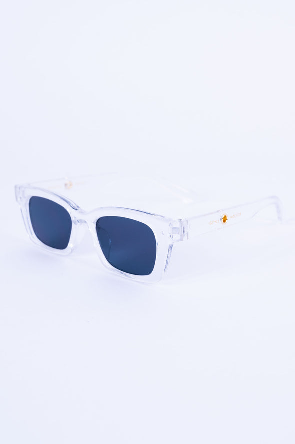 90's Mona Clear Sunglasses