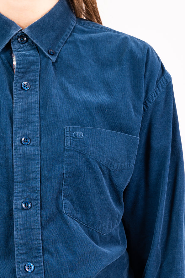 Vintage 90's Blue Cord Shirt