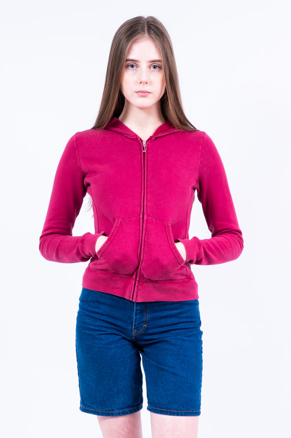 00's Red Juicy Couture Hooded Jacket