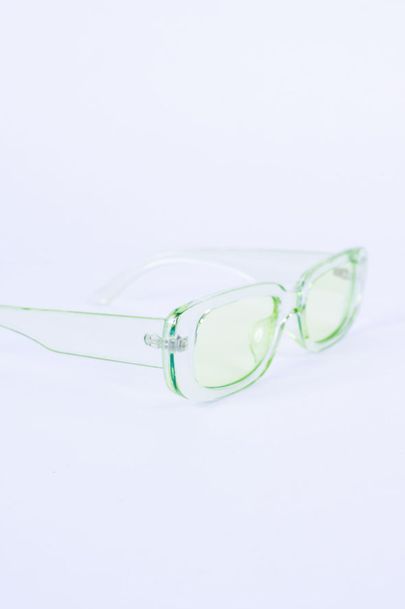 Y2K Suzie Green Sunglasses