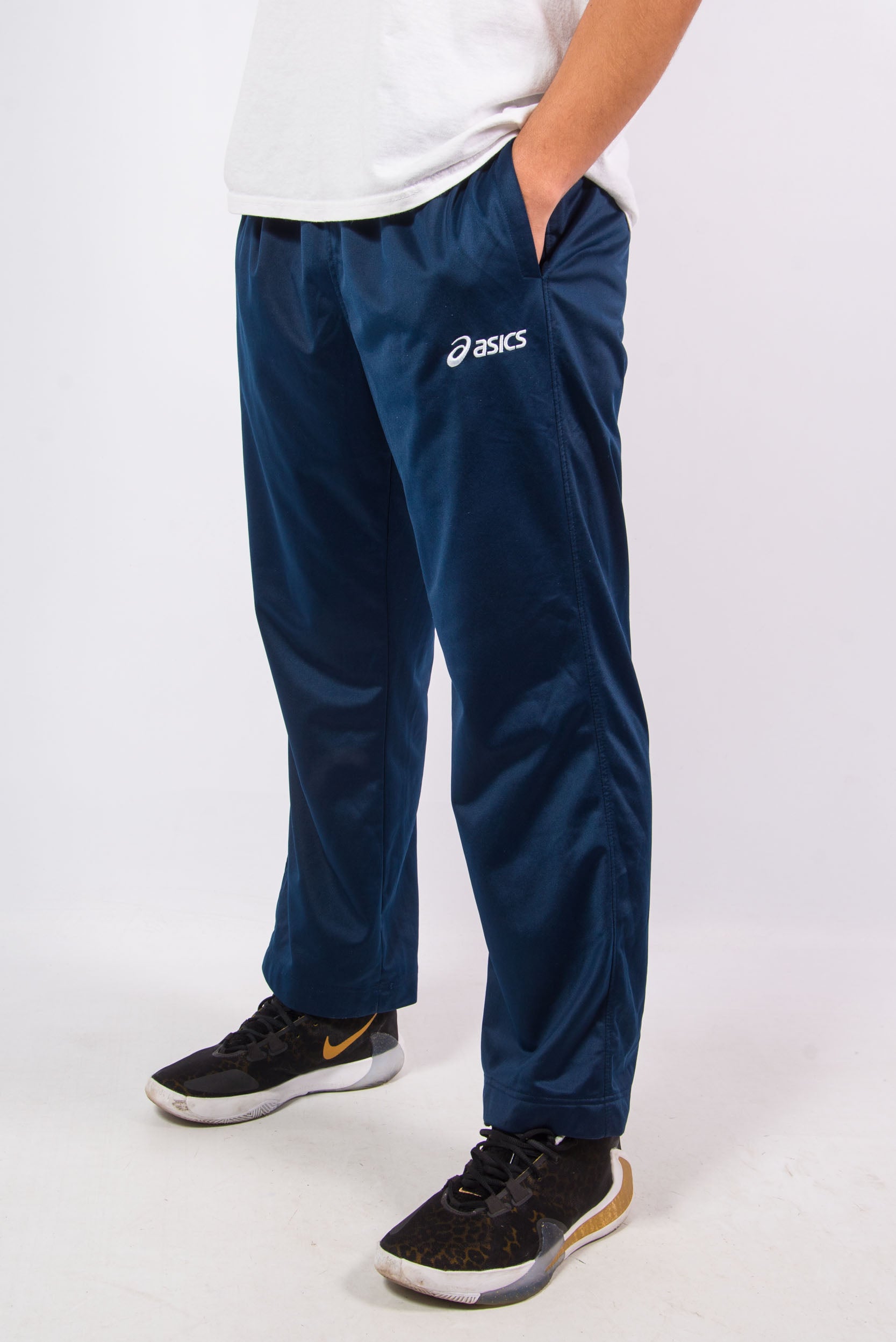ASICS Mobility Knit Blue Men's Track Pants - S : Amazon.in: Clothing &  Accessories